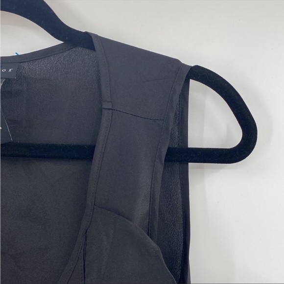 METAPHOR black ruffle top! Gorgoeus. Fun. Classy! SZ L - Picture 5 of 6